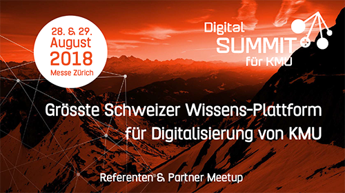 Digital Summit fuer KMU 2018 in Zürich